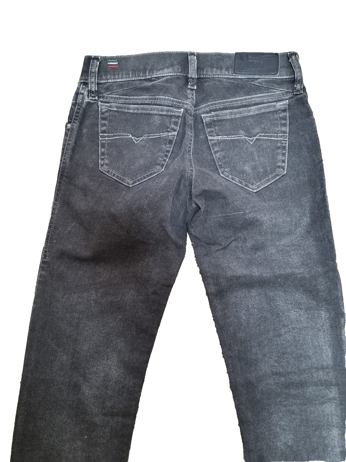 DIESEL Damen Jeans Getlegg W25 L32 | 0601C Slim Skinny Low Waist T1-4