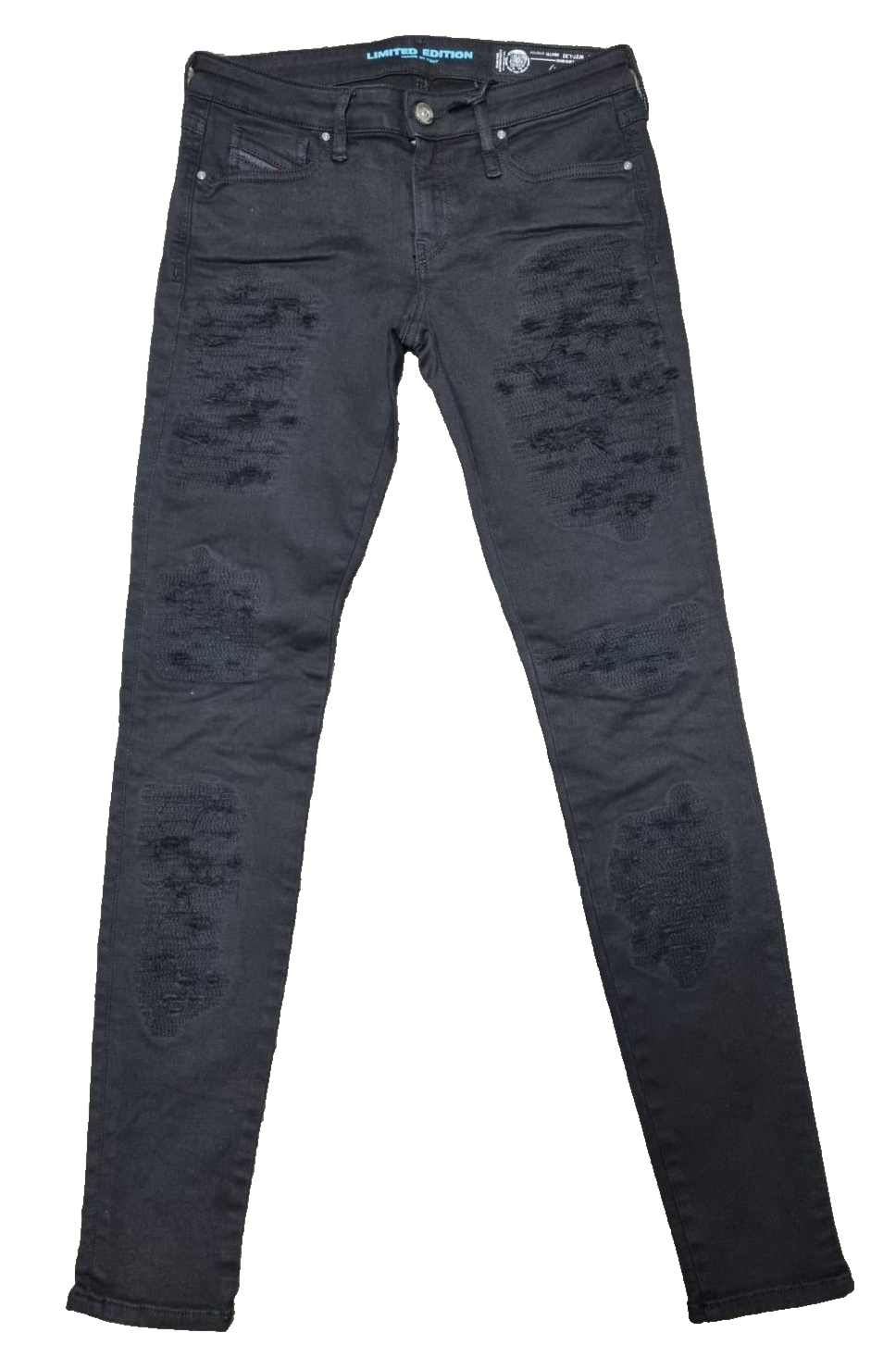 DIESEL Damen Jeans LU-GRACEY W27 L32 Super Slim Skinny Low Waist Limited Ed K2