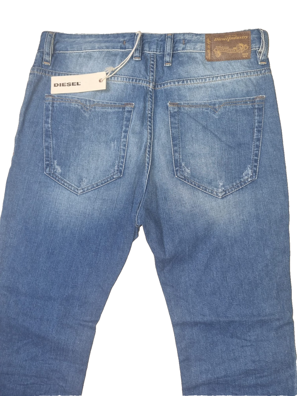 DIESEL Damen Jeans EAZEE 00S8NB 0830W Relaxed Boyfriend Low Waist W26 L30 Blau