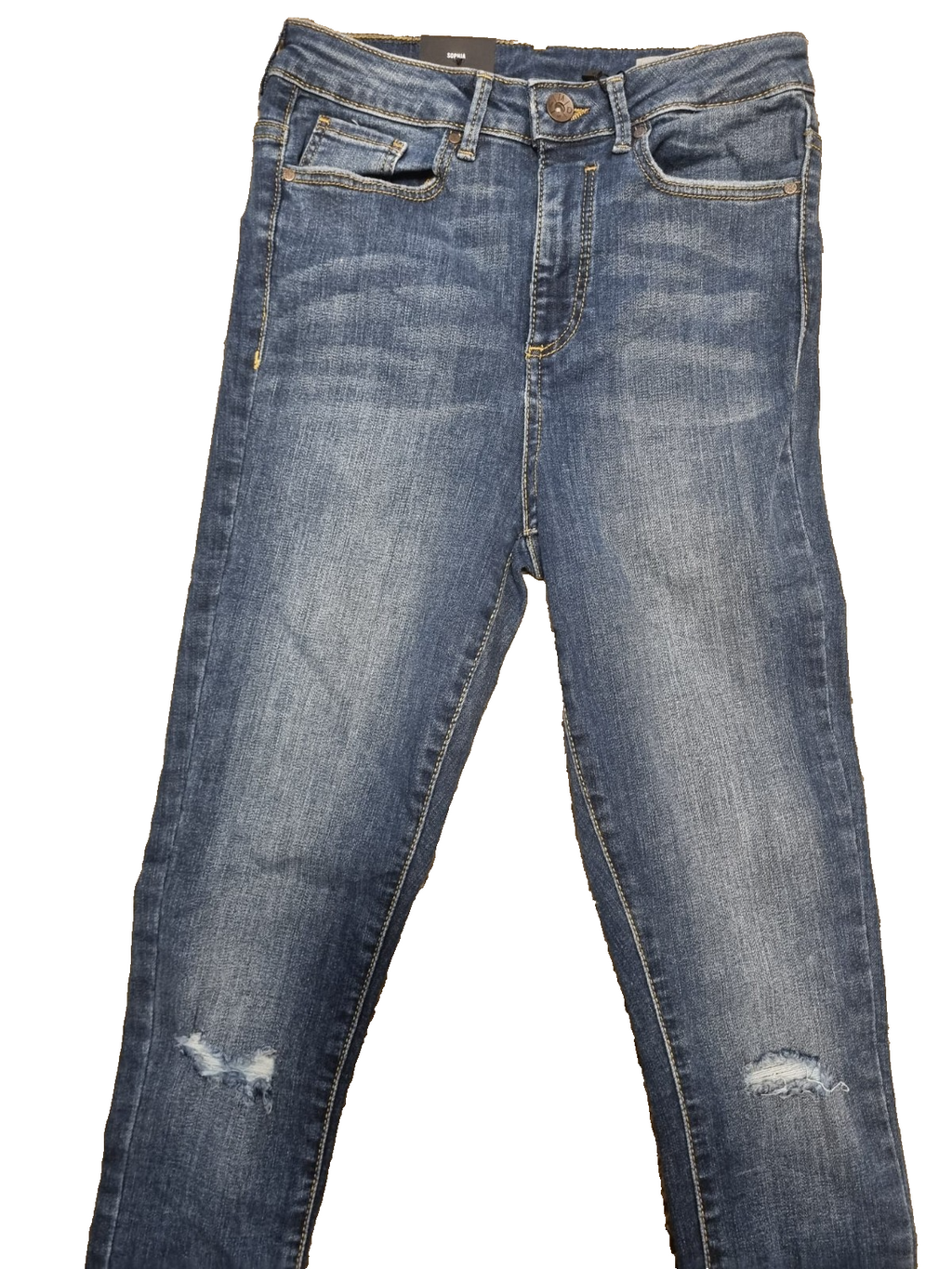 Vero Moda Damen Jeans Sophia S L32 Blau Skinny High Rise 10198525 M4