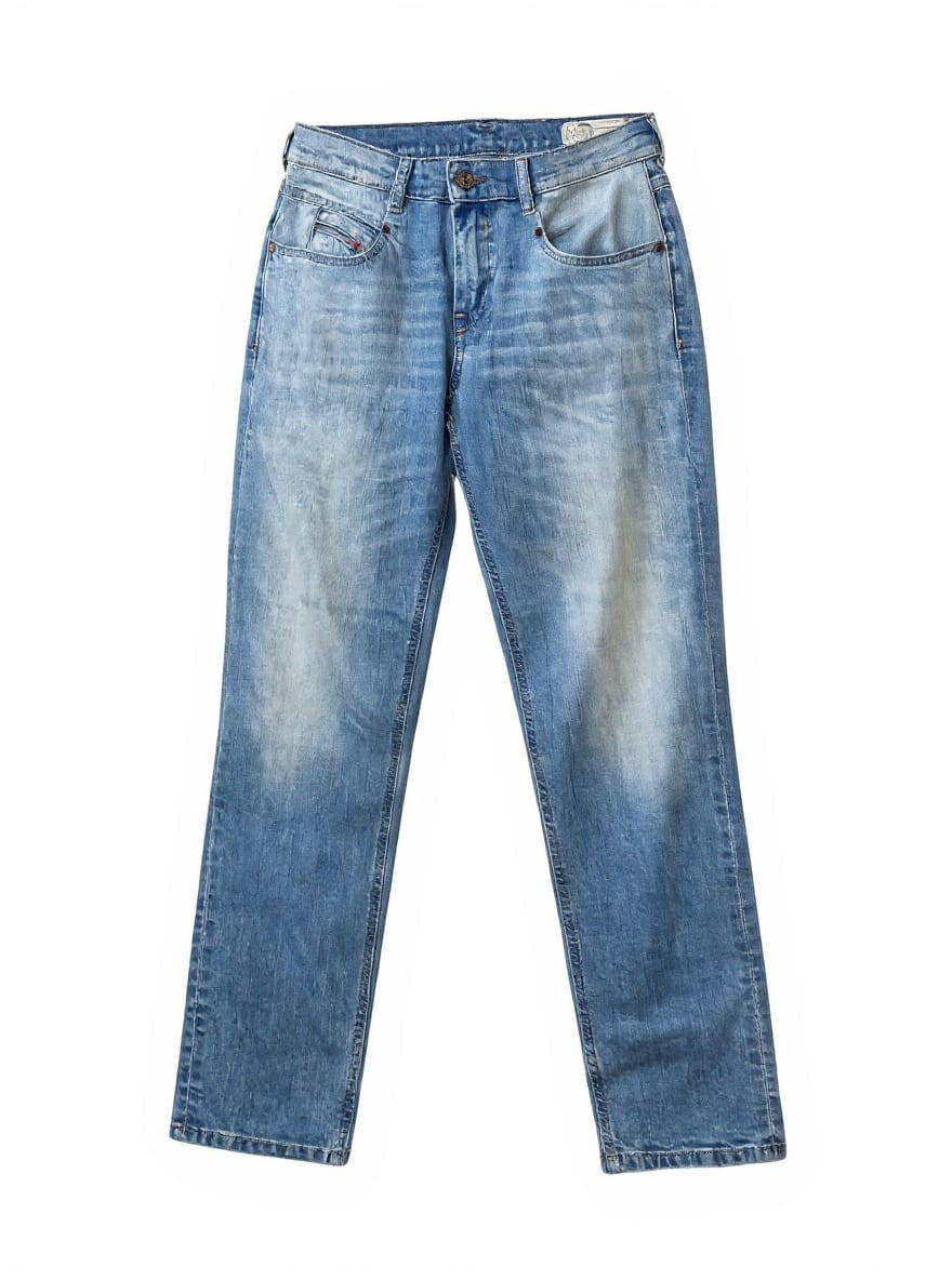 DIESEL Damen Jeans Belthy-Ankle 00SUKH084CU W25 L32 Blau | Slim Straight