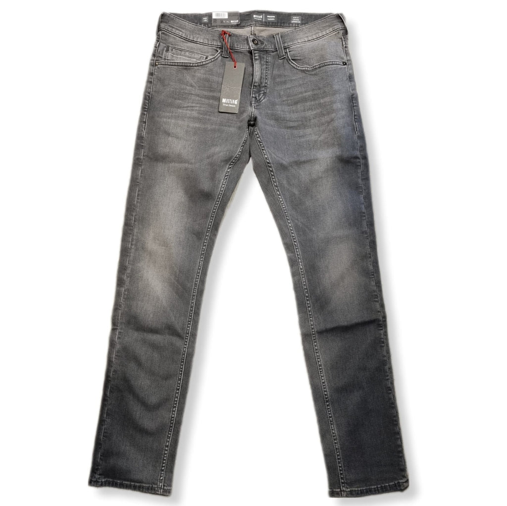 Mustang Herren Jeans Oregon Tapered Slim Fit Grau Modell 1005680 Stretch BR1E3