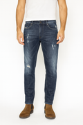 DIESEL Herren Jeans THAVAR W27 L30 Blau Slim Skinny Fit Designer Mode M1