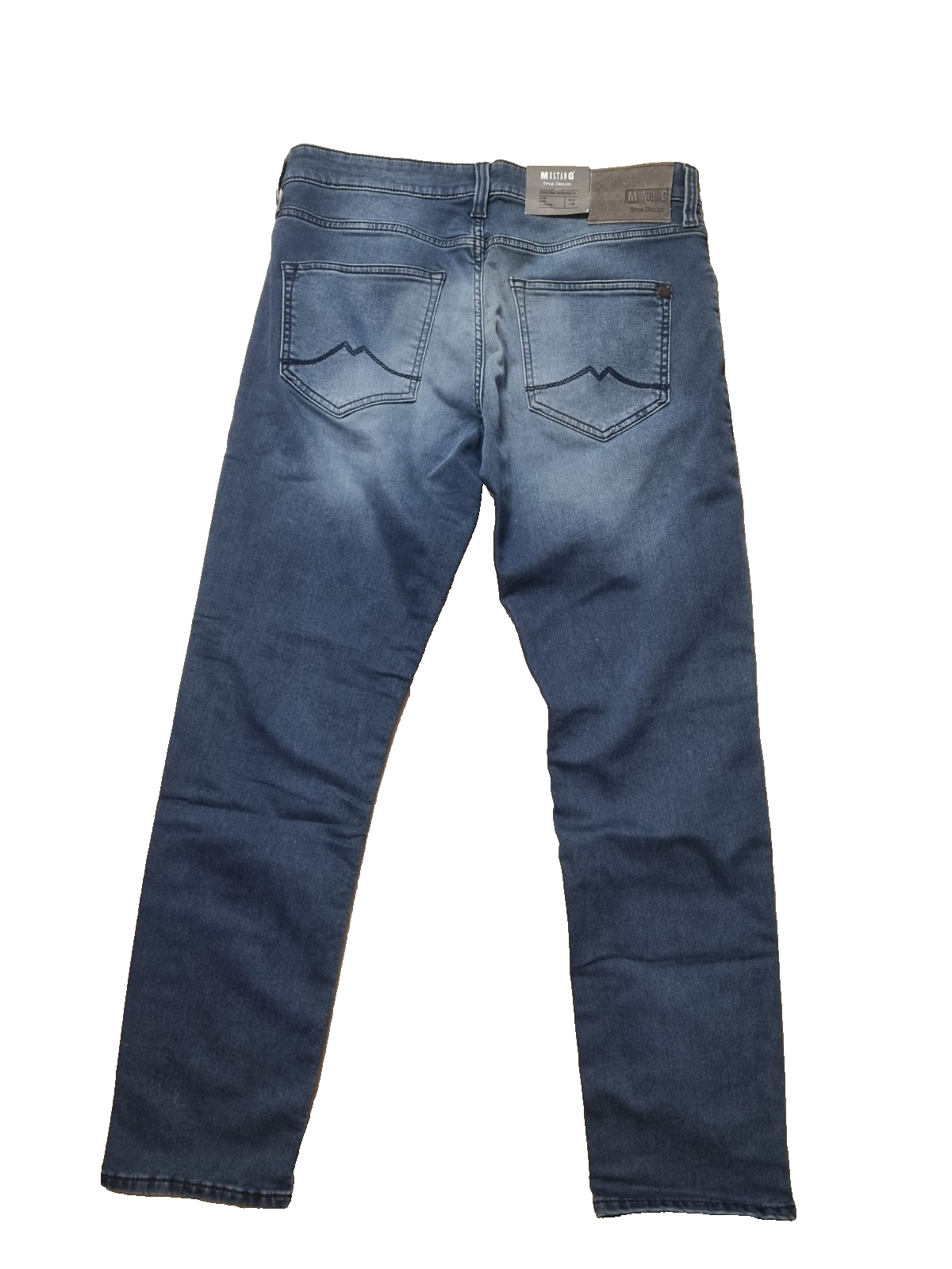 MUSTANG Herren Jeans Oregon Tapered K W34 L30 Slim Low Tapered Blau 1004040 K3