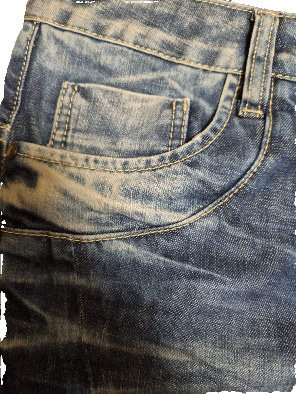 CIPO & BAXX Herren Jeans C-1170 Blau | Loose Waist Slim Leg | W34 L34 M1