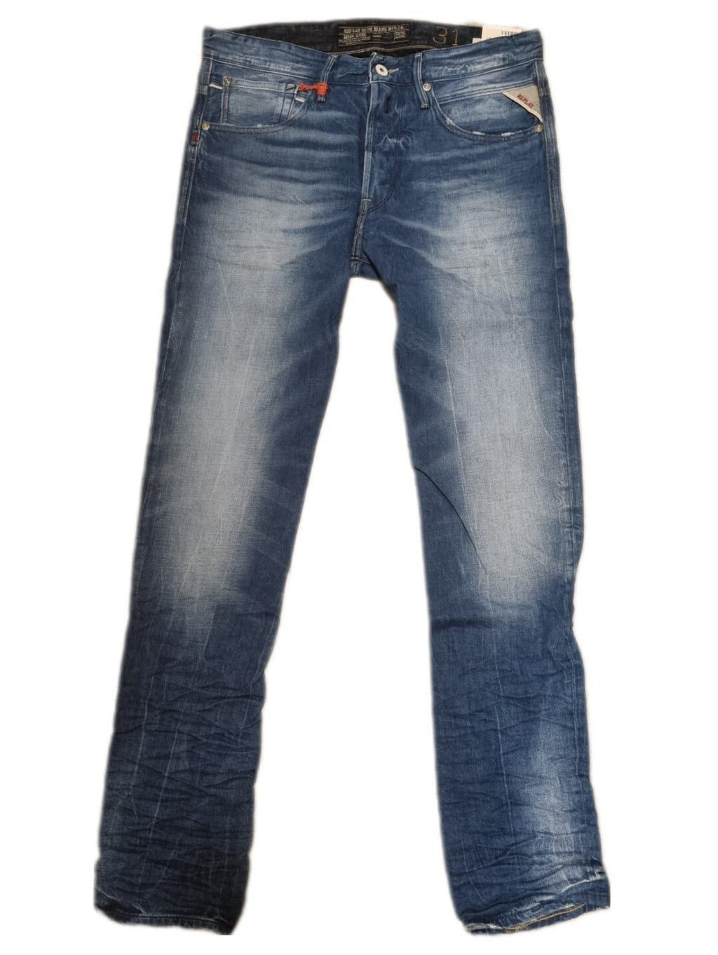Replay Herren Jeans Arrott - MA954Q - Slim Fit Blau W30 W31 W32 Jeanshose Denim
