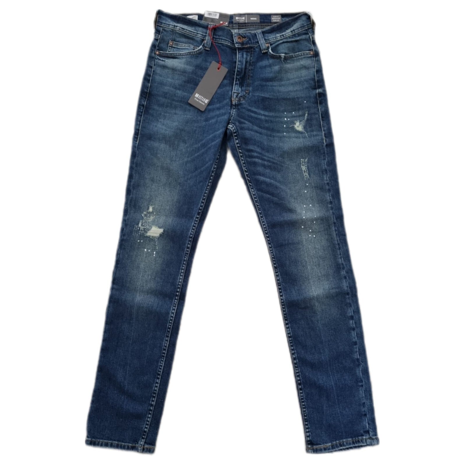 Mustang Herren Jeans VEGAS Slim Medium Slim 1005688 W29 L32 Mens Jeanshose BR2B3