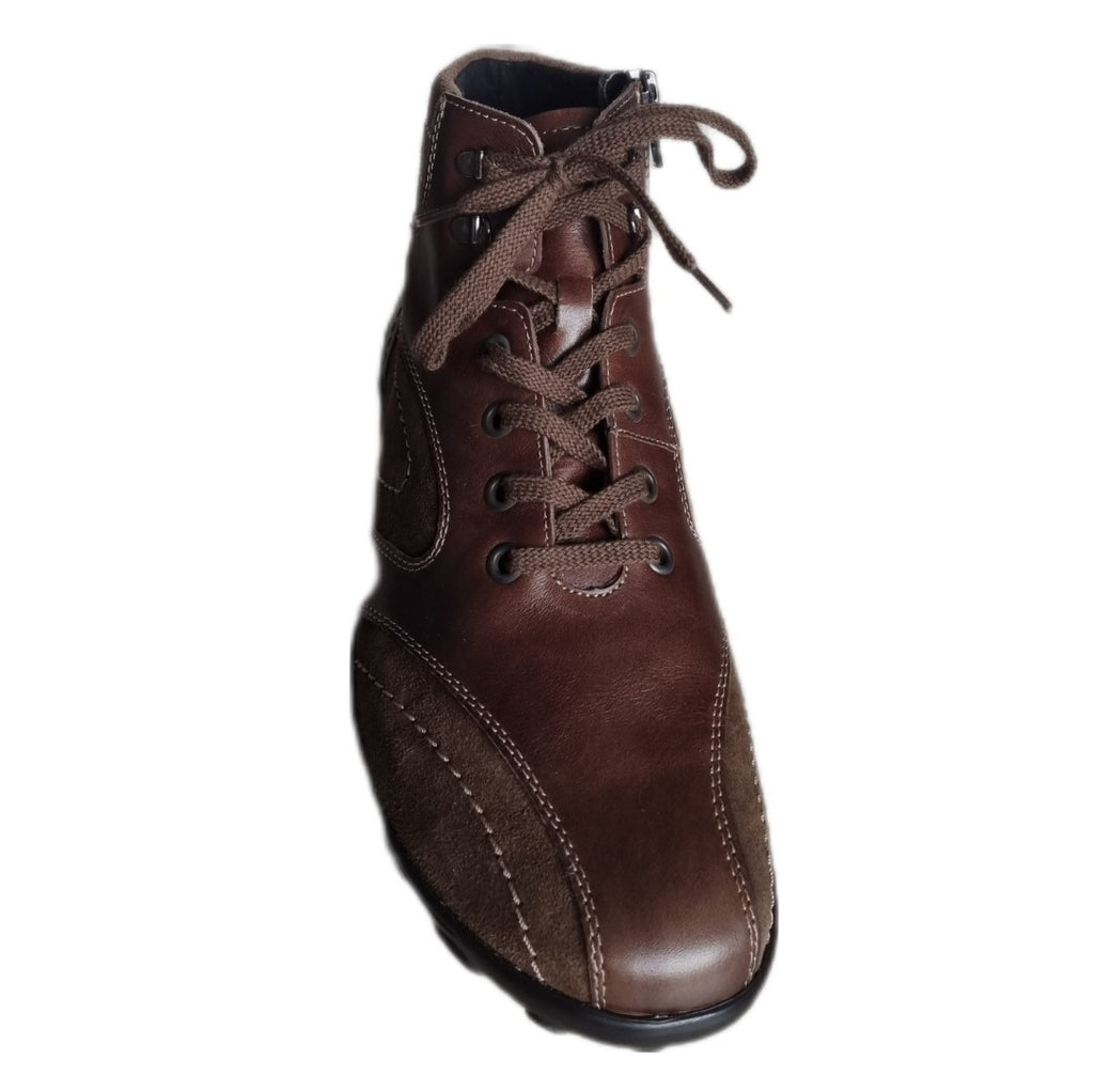 SEMLER Damen Sneaker KATJA-St Women Schuhe Sneakers Leder Nappa Kalbvelour Taupe