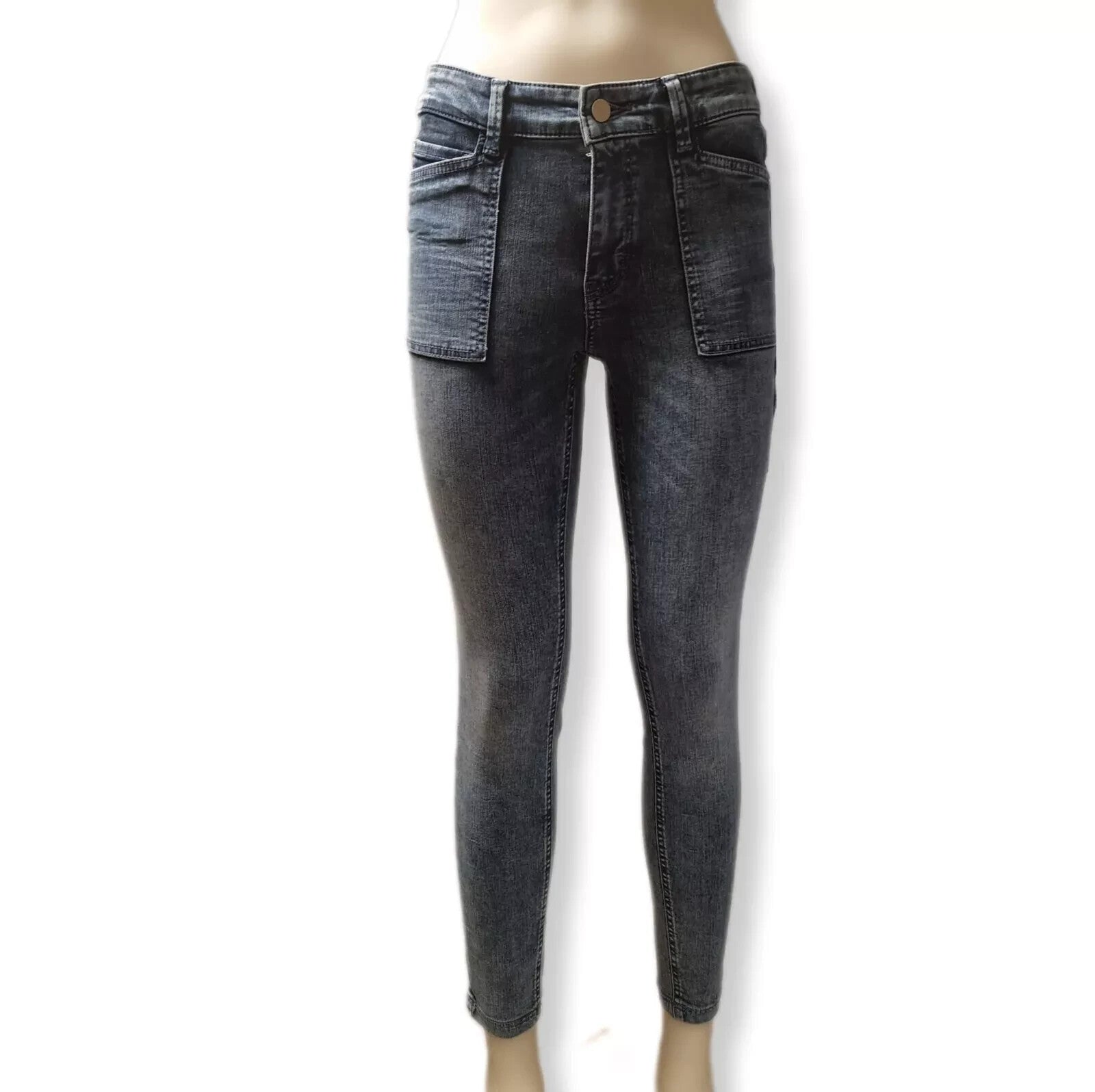 MAC Damen Jeans Frauen Hose Denim Jeanshose DREAM Worker Skinny W32 W34 L28 B9B1