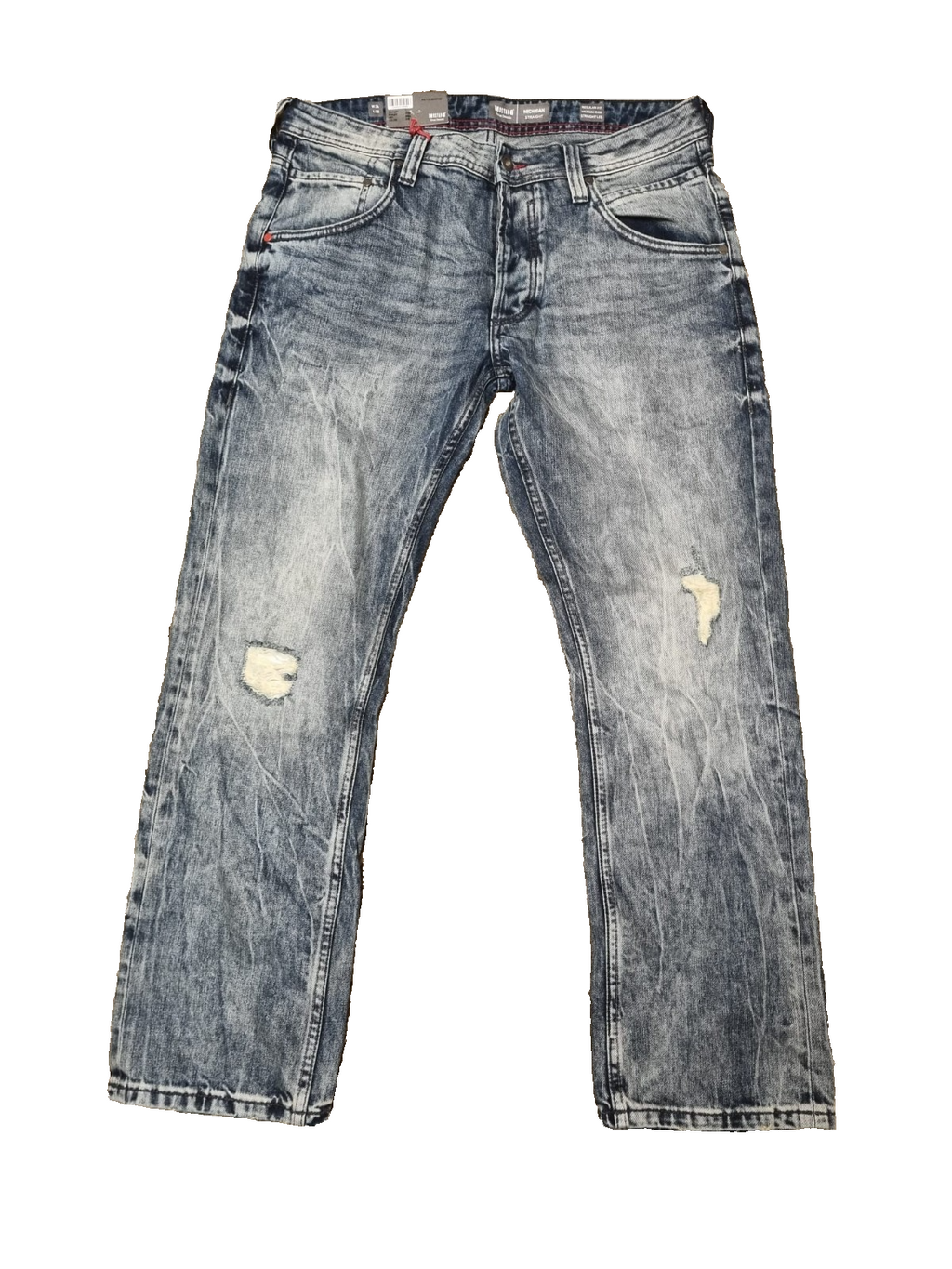 MUSTANG Herren Jeans Michigan W34 L30 Straight Fit Regular Medium NEU M1