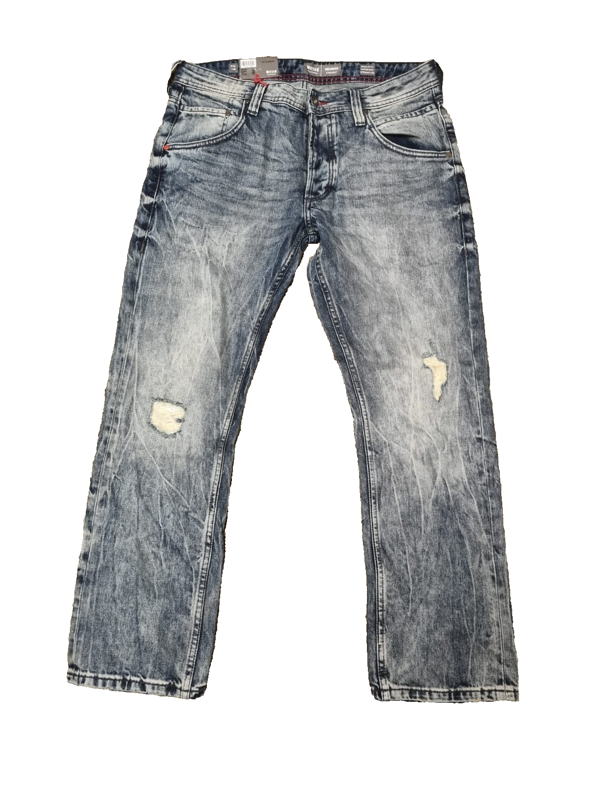 MUSTANG Herren Jeans Michigan W34 L30 Straight Fit Regular Medium NEU M1