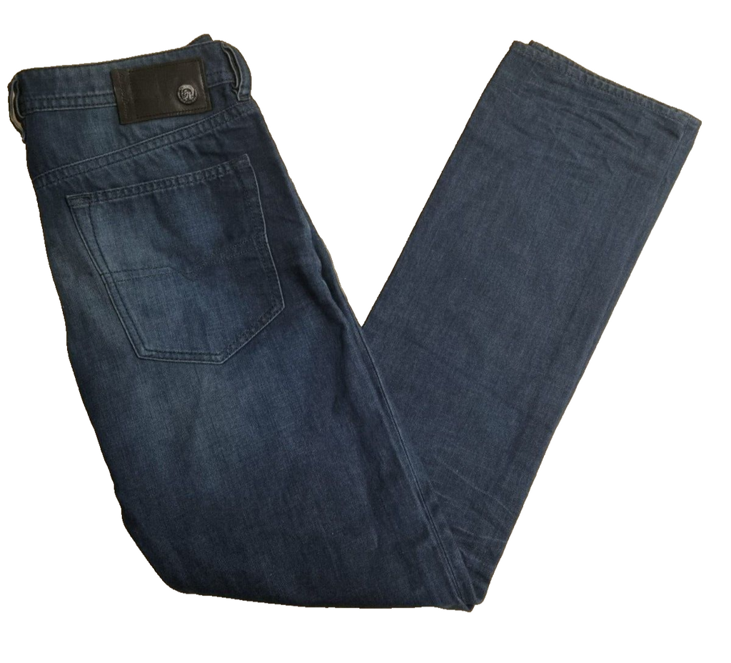 DIESEL Herren Jeans BUSTER 0849B W30 L32 Regular Slim Tapered Dunkelblau E5