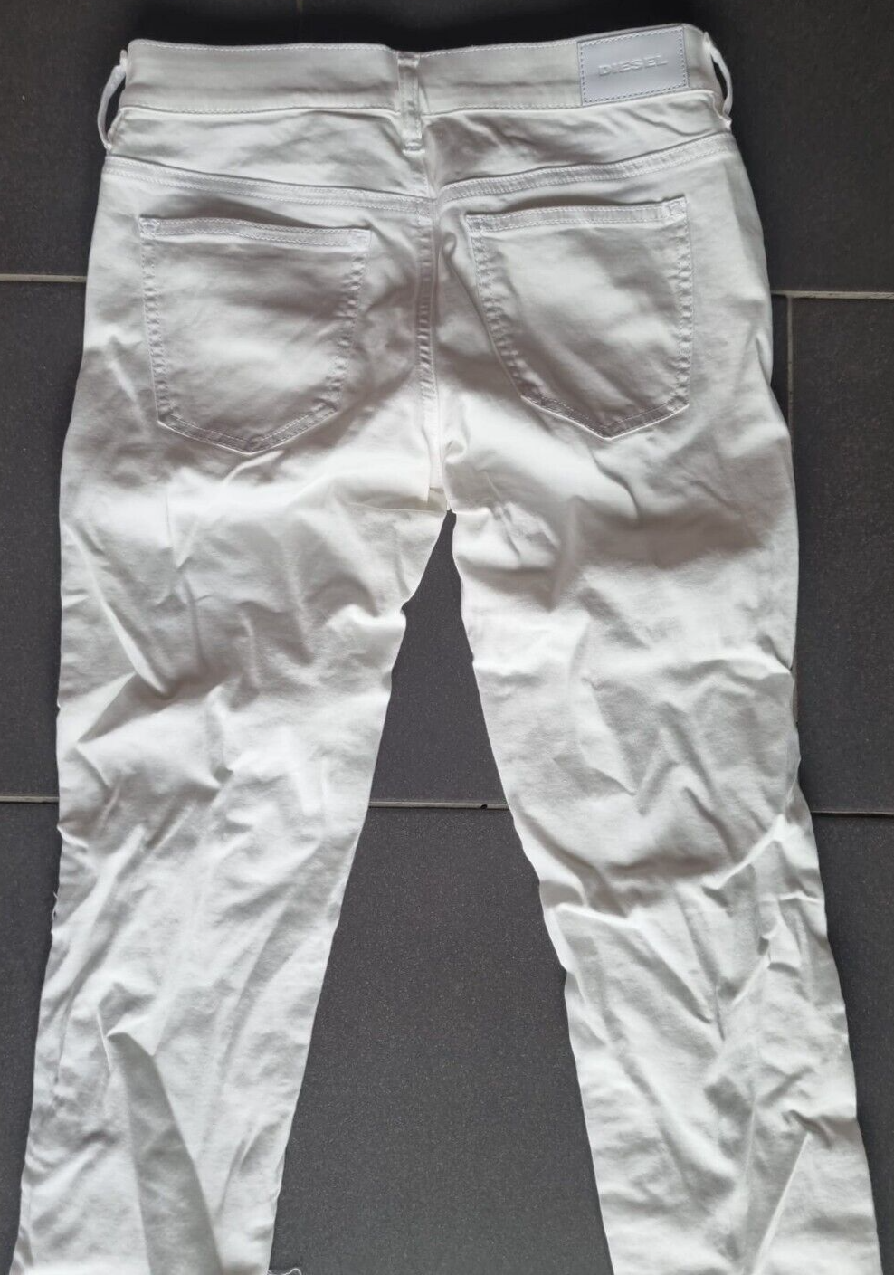 DIESEL Damen Jeans Dhary 00S594 084PG Weiß W25 W26 W27 W28 S Slim Sonderedition