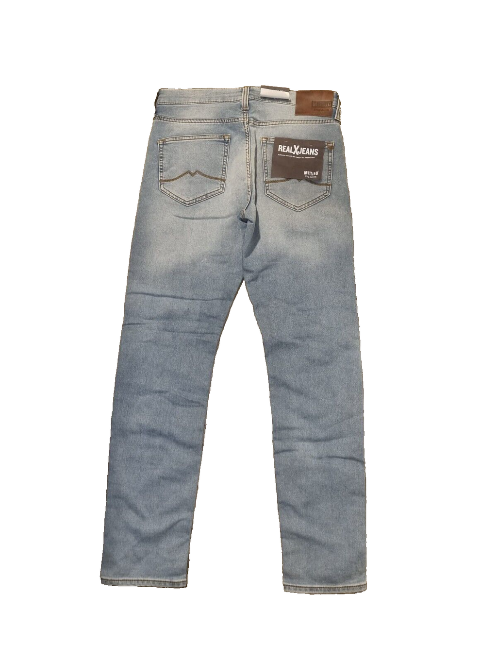 MUSTANG Herren Jeans Oregon Tapered K W33 L32 Hellblau Slim Fit Sonderpreis BR2E