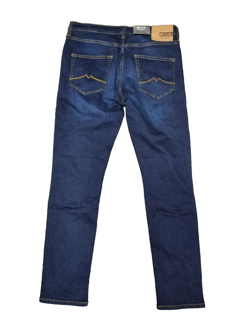 MUSTANG Herren Jeans Vegas W34 L32 Slim Fit Dunkelblau Denim Jeanshose T1-5