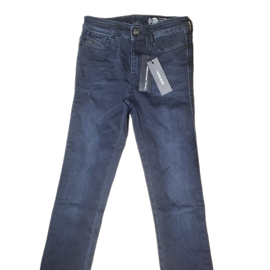 DIESEL Damen Jeans Skinzee Super Slim Skinny Regular Waist W23 L34 Blau BR1D1