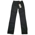 HIS Damen Jeans Coletta Comfort Fit 34/33 Dunkelgrün High Waist Straight