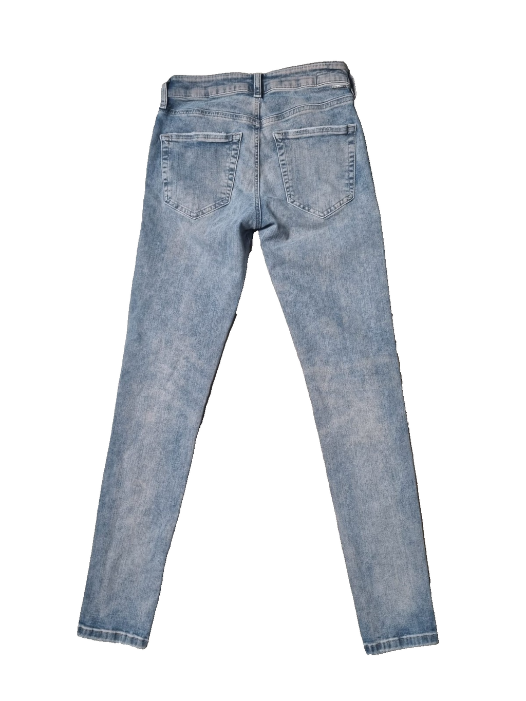 DIESEL Damen Jeans SLANDY W26 L30 Super Slim Skinny Hellblau Stretch 00SXJM 084V