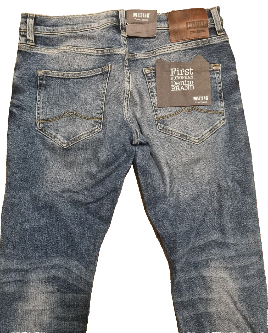MUSTANG Herren Jeans Oregon Tapered Slim Fit Blau Modell 1005684 Stretch SLR6C3