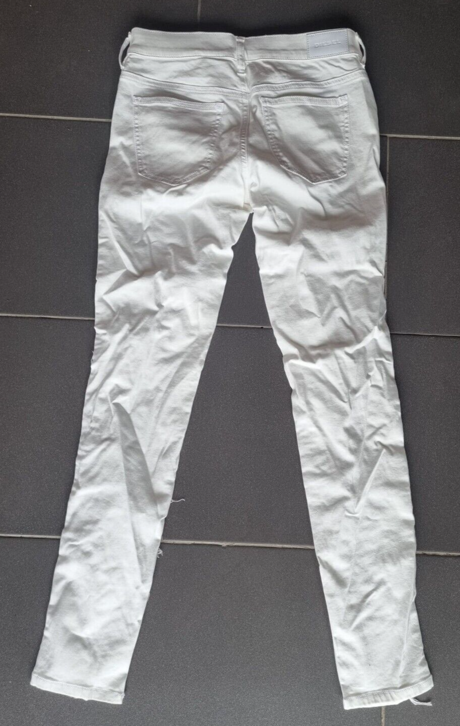 DIESEL Damen Jeans Dhary 00S594 084PG Weiß W25 W26 W27 W28 S Slim Sonderedition
