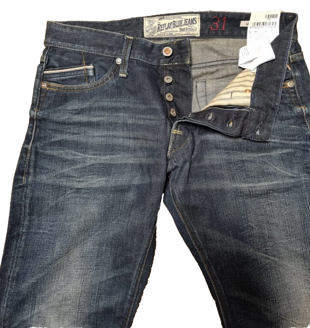 Replay Herren Jeans Waitom M983 W31/L34 – Zeitloser Stil und Komfort T3-2