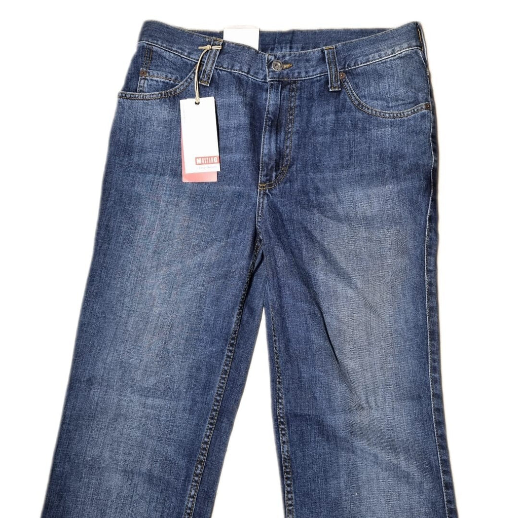 MUSTANG Herren Jeans Oklahoma Slim Medium Straight W32/L32 Blau BR2E1