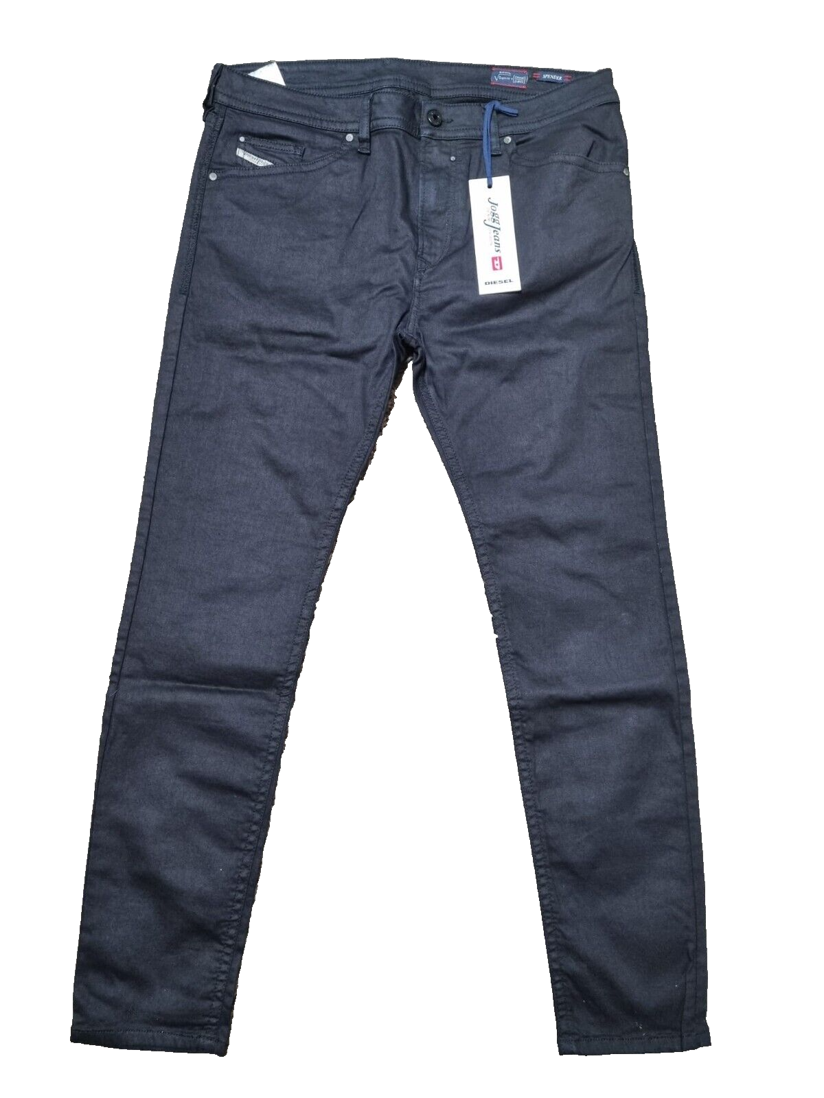 DIESEL Herren Jeans SPENDER-NE W34, Schwarz, JoggJeans Sweat-Jeans T3-1