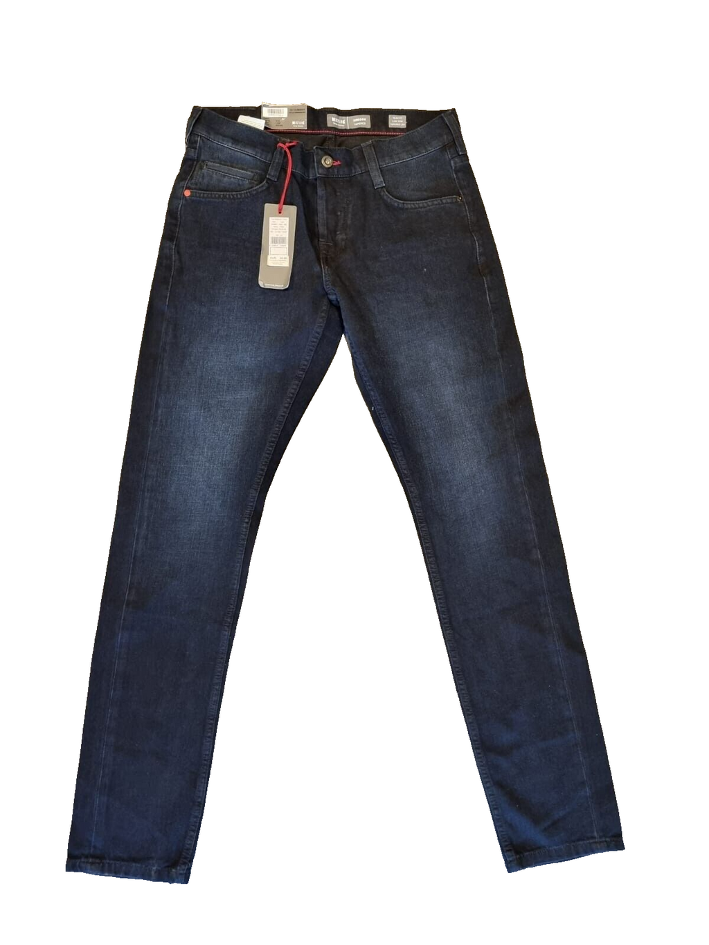 Mustang Herren Jeans Oregon Tapered Blau Slim Low 1004662 W30 L32 Mens BR1E2