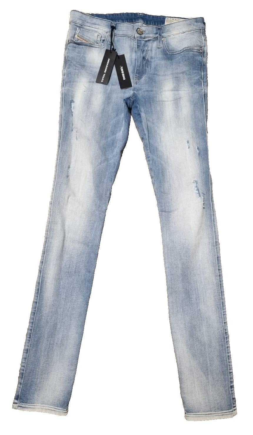 DIESEL Damen Jeans Skinzee W30 L32 Blau | Super Skinny | Regular Waist K4