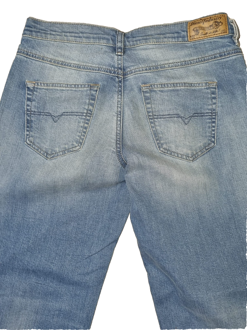 DIESEL Damen Jeans Belthy-Ankle 00SUKH084CU W25 L32 Blau | Slim Straight