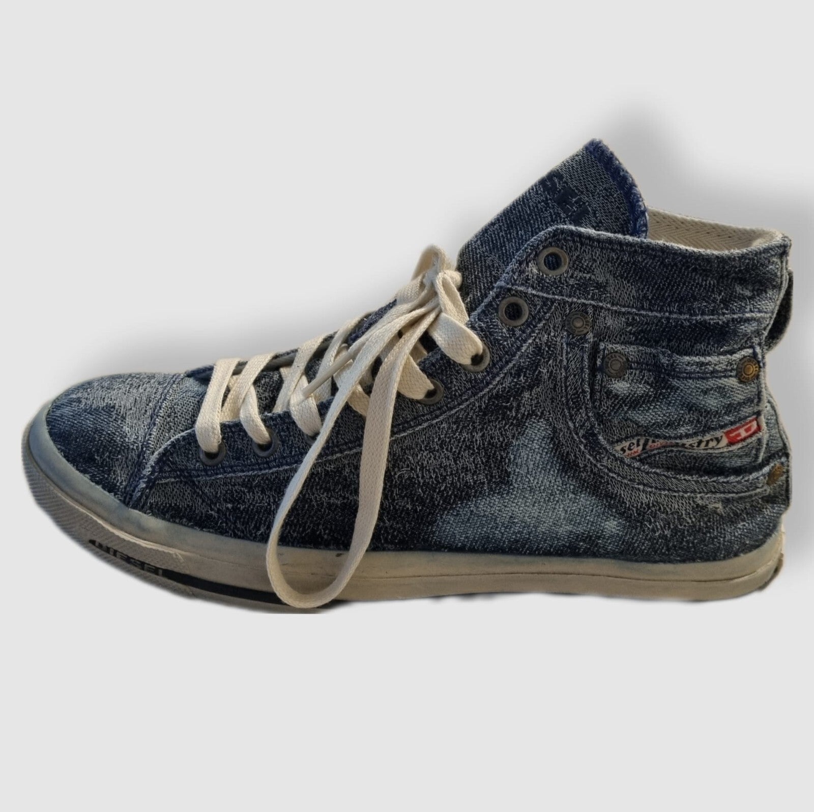 Diesel Herren Sneaker Exposure I - Y00023 P0610 T6071 - China Blue Denim EU 40