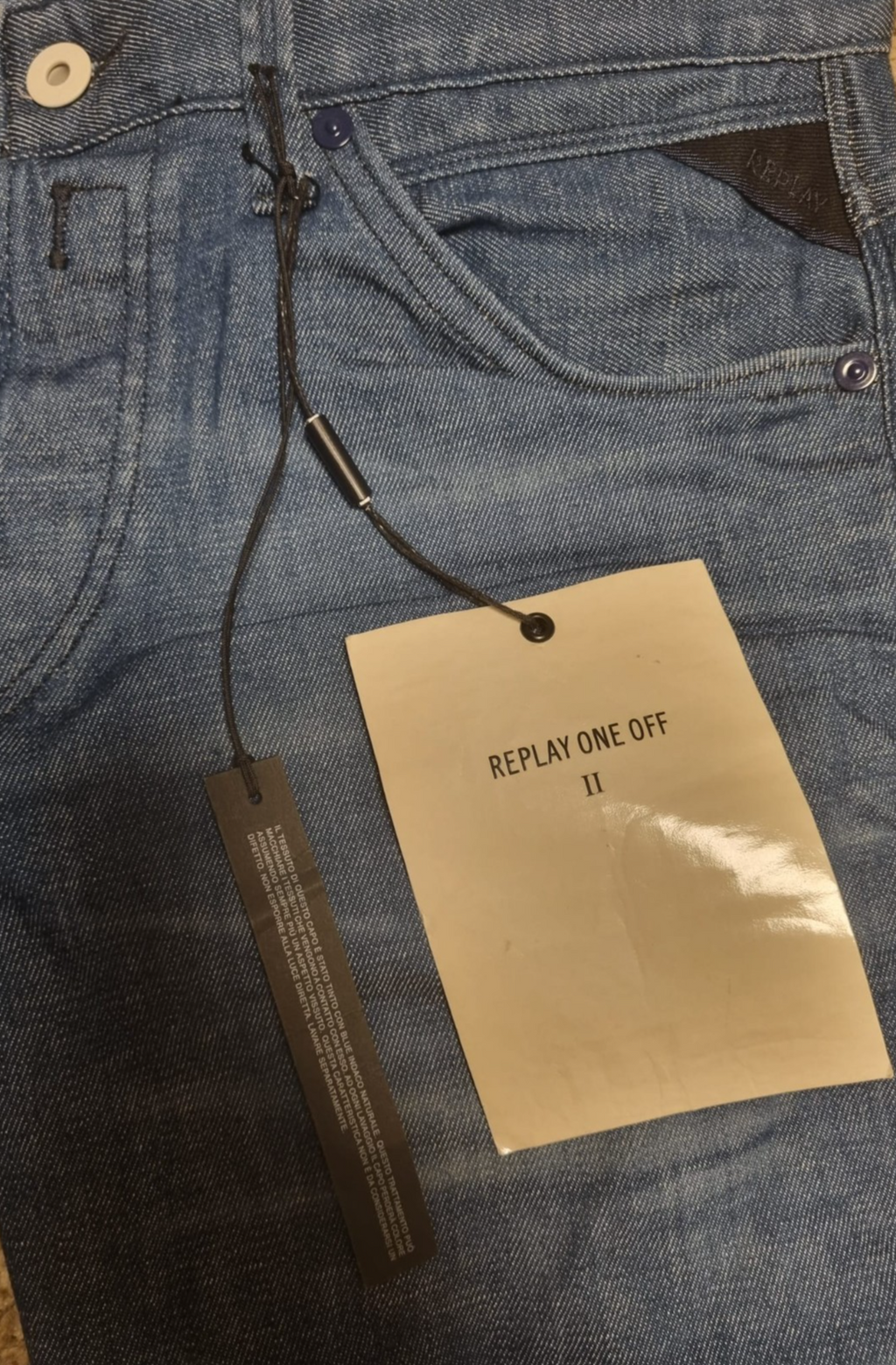 Replay One Of II Amhal Herren Jeans Slim Fit DM900 Blau W30 L32 M4