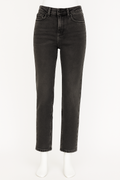 Vero Moda Damen Jeans ANNA VMANNA BA538 DG Straight Leg Mid Rise Grau W26 L32 K9