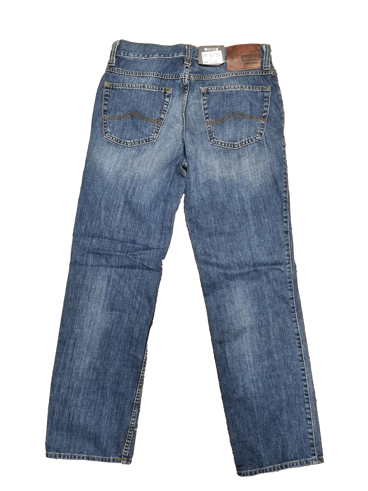 MUSTANG Herren Jeans Oklahoma W33 L32 Slim Medium Straight Blau 1004251 BR2E2