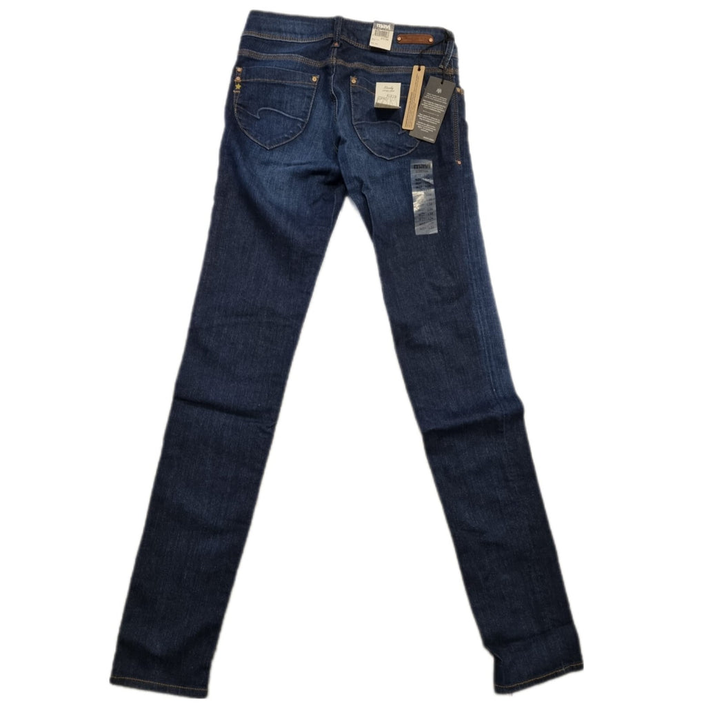 Damen Jeans Mavi Lindy Women Dunkel Denim Jeanshose - Low Rise - Skinny  W27 L34