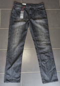MUSTANG Herren Jeans Oklahoma Slim Fit Grau W38 L32 1004251 Staight LEG BR1E2