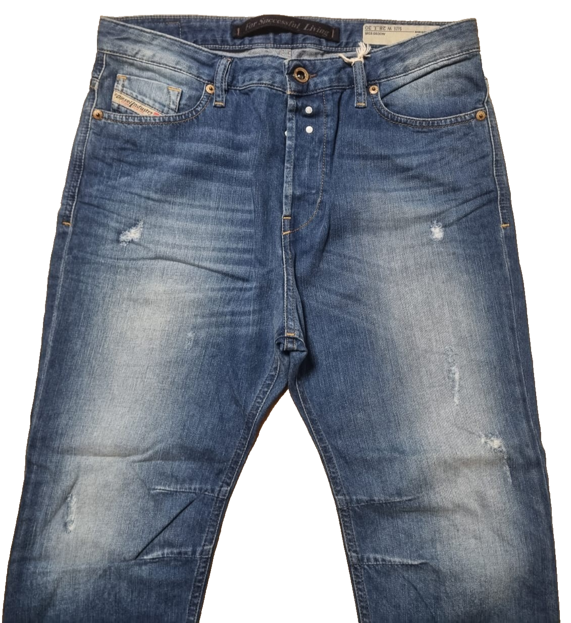 Original DIESEL Damen Jeans Eazee – W28 L30 – Relaxed Boyfriend Low Waist K3