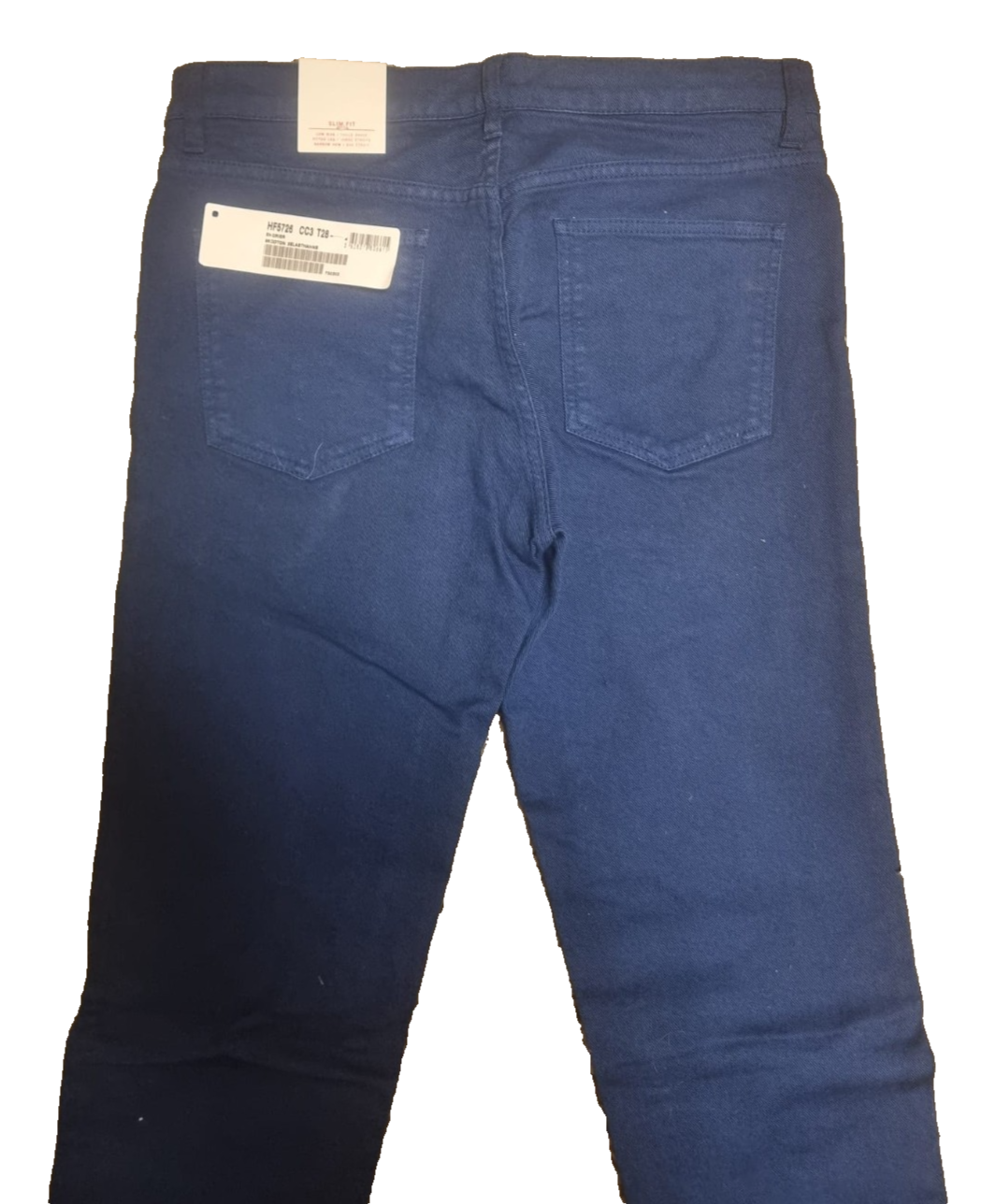 Lacoste Live Damen Jeans W28 D36 Slim Fit Low Rise Blau HF5726 CC3 T28 M4