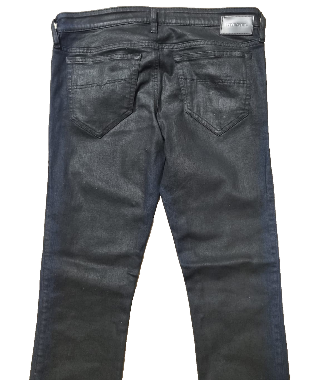 DIESEL Damen Jeans Skinzee-Low-Zip W30 L32 Super Slim Skinny Low Waist Black K4