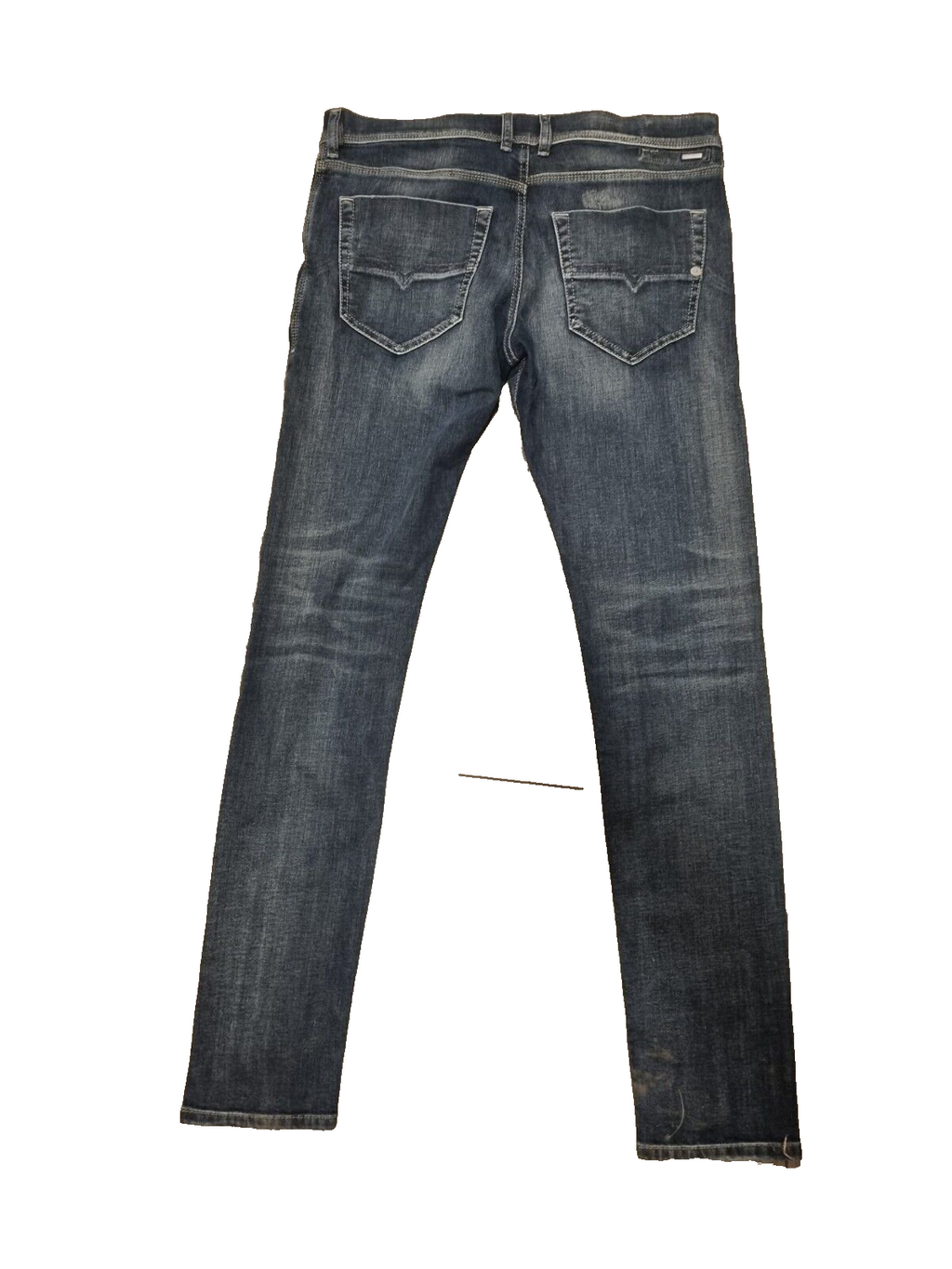 DIESEL Tepphar Herren Jeans W33 L34 Slim Carrot 0860K Stretch Blau SLR9B1
