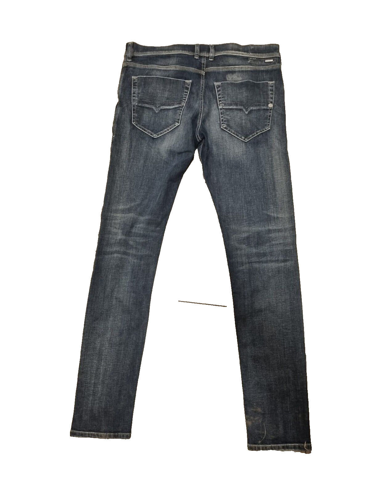 DIESEL Tepphar Herren Jeans W33 L34 Slim Carrot 0860K Stretch Blau SLR9B1