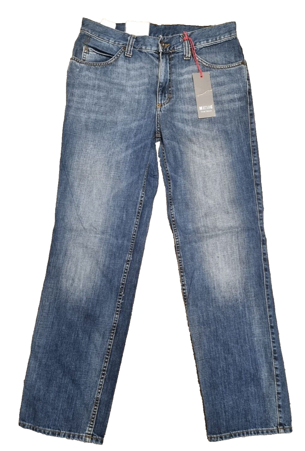 MUSTANG Herren Jeans Oklahoma W33 L32 Slim Medium Straight Blau 1004251 BR2E2