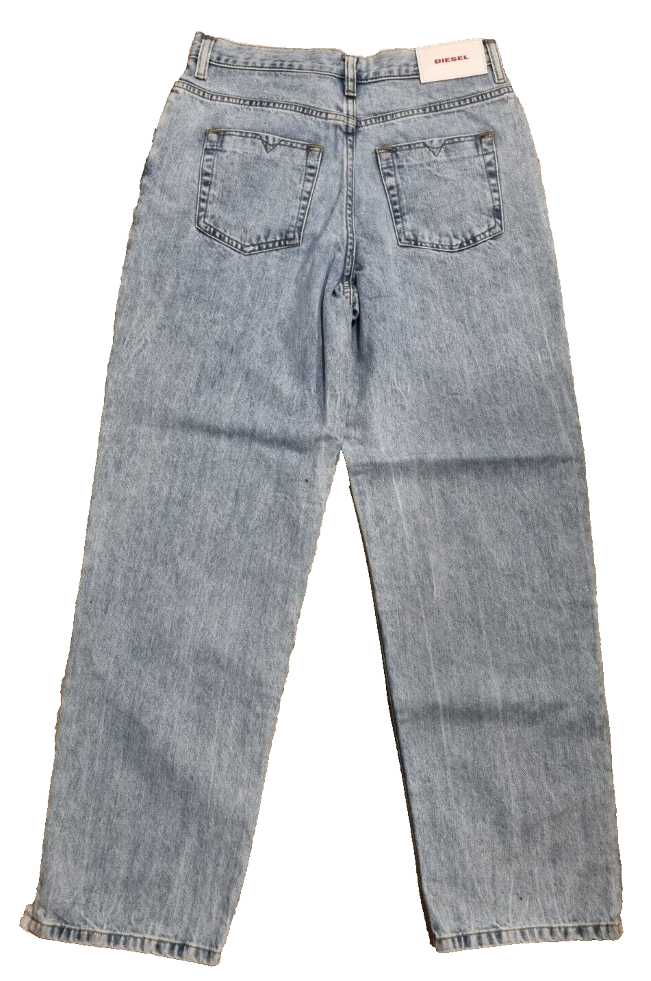 DIESEL Damen Jeans Hose NICLAH W25 L32 Blau 084RE High Waist Regular Straight E6