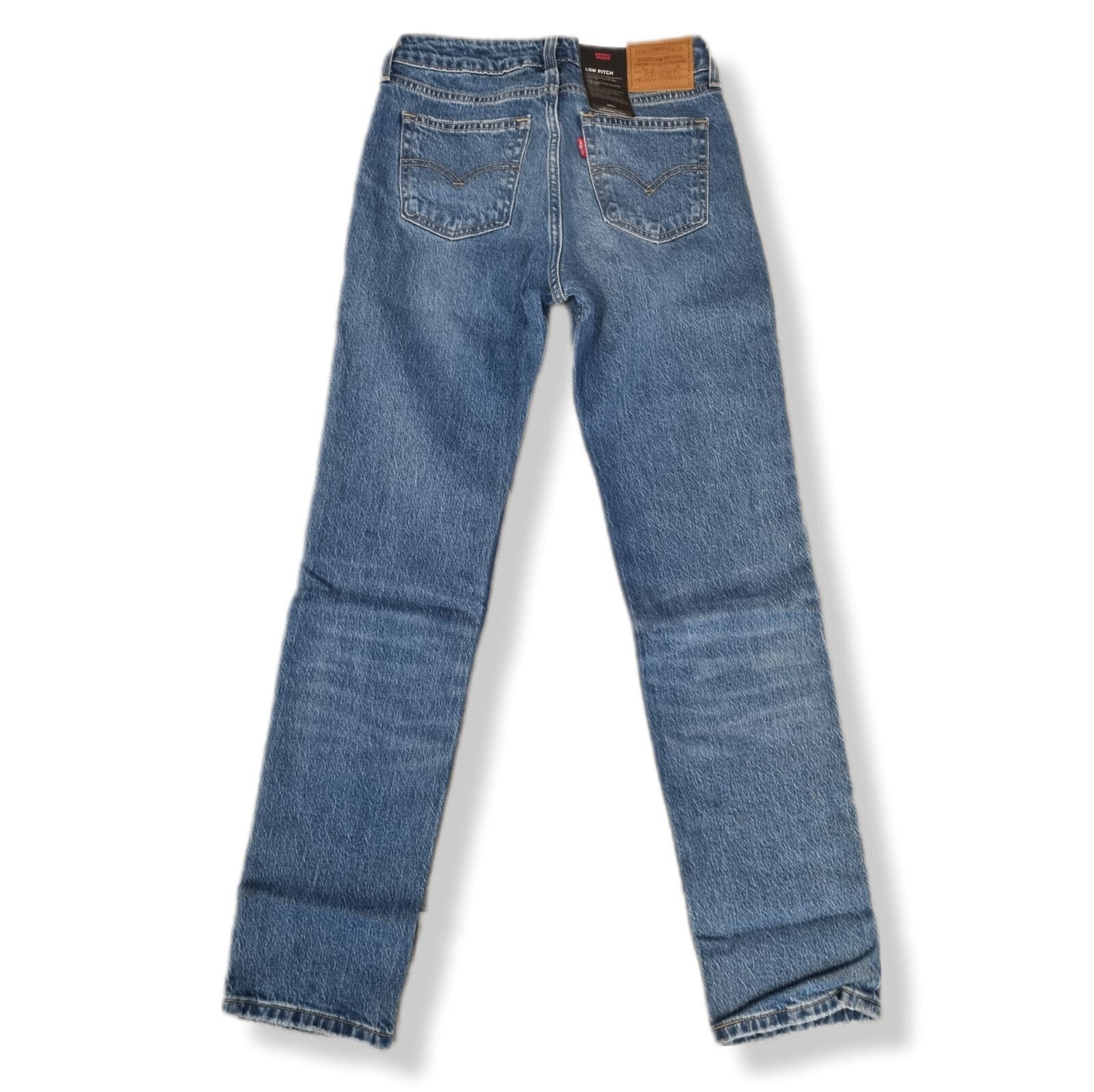 Levi's Levis Damen Jeans Low Pitch Straight Frauen Hose Jeanshose W25 L31 25x31