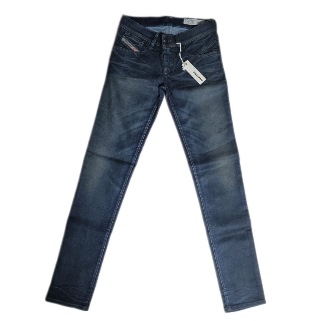 Diesel Damen Jeanshose Blau 00CSN 0812Y W27 L32 Slim Skinny Low Waist