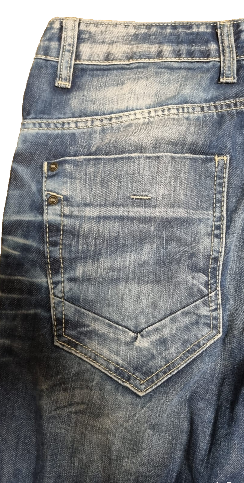 CIPO & BAXX Herren Jeans C-1170 Blau | Loose Waist Slim Leg | W34 L34 M1