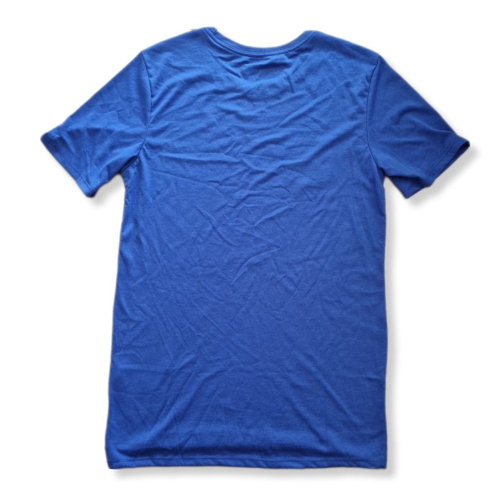 Nike Herren T-Shirt Athlete Blau Mens Tee Dry-Fit Training Sport Fitness Dri