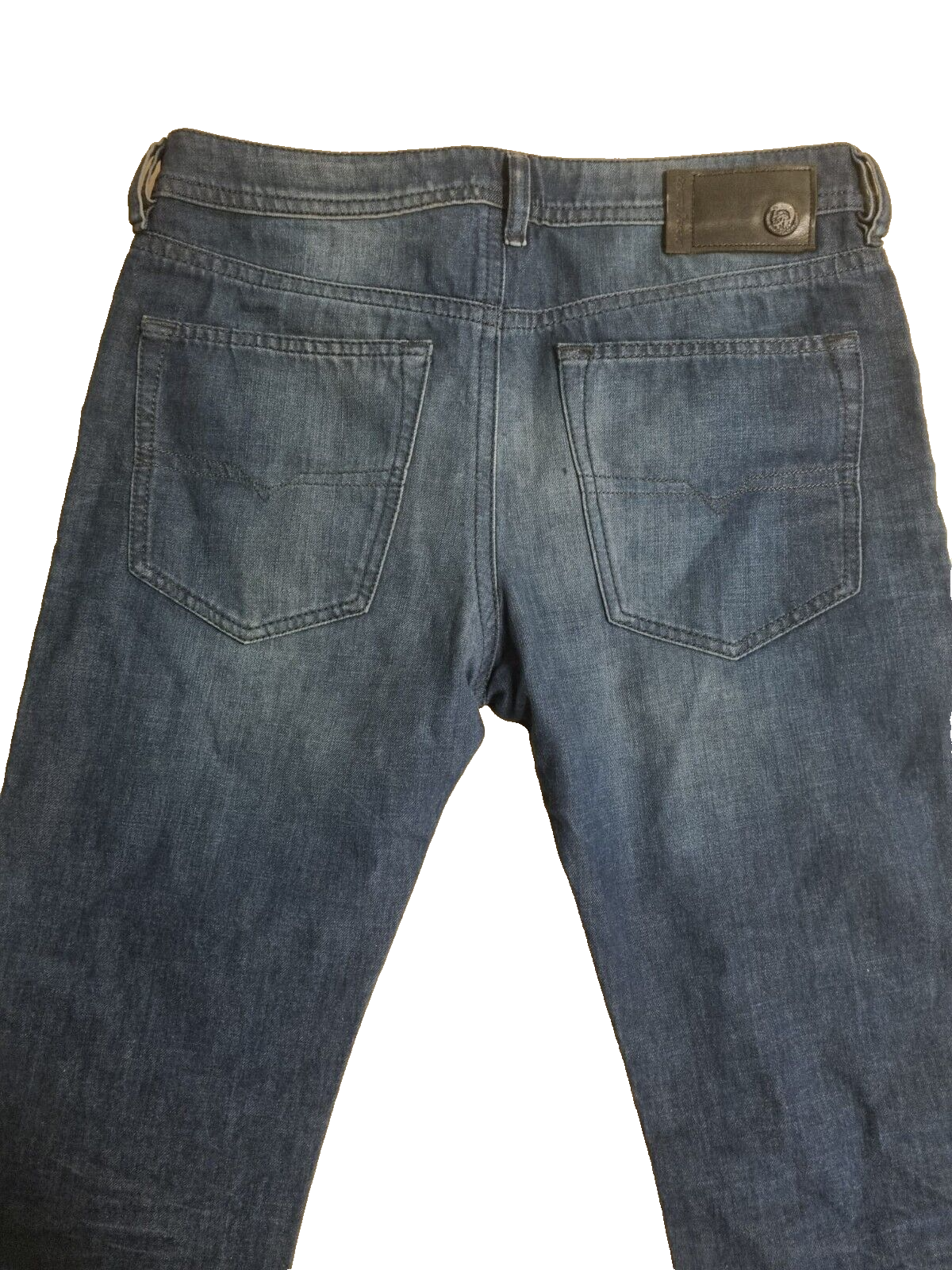 DIESEL Herren Jeans BUSTER 0849B W30 L32 Regular Slim Tapered Dunkelblau E5