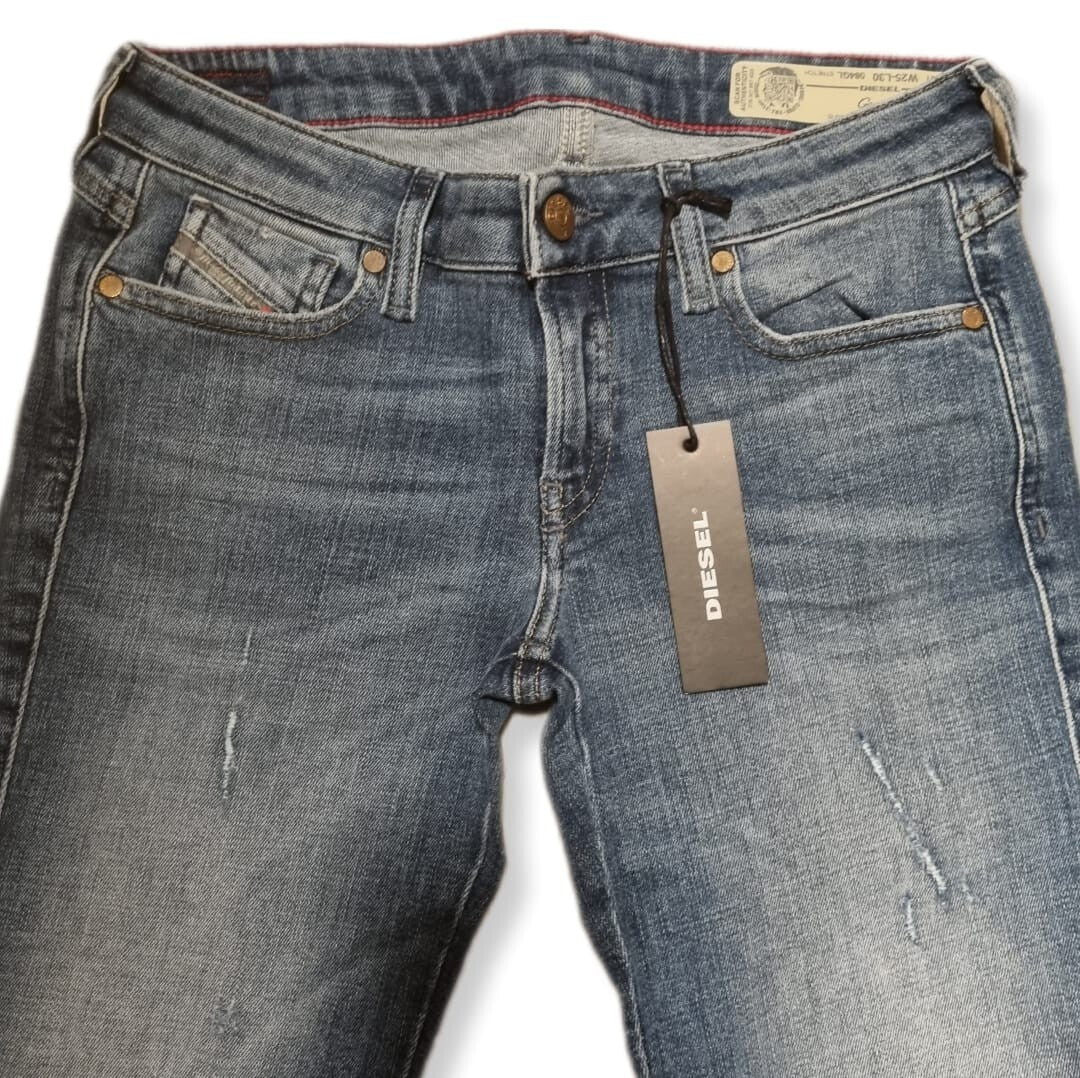 Diesel Damen Jeans Gracey W25 L30 – Super Slim Skinny Fit – Low Waist 084GL T1-1