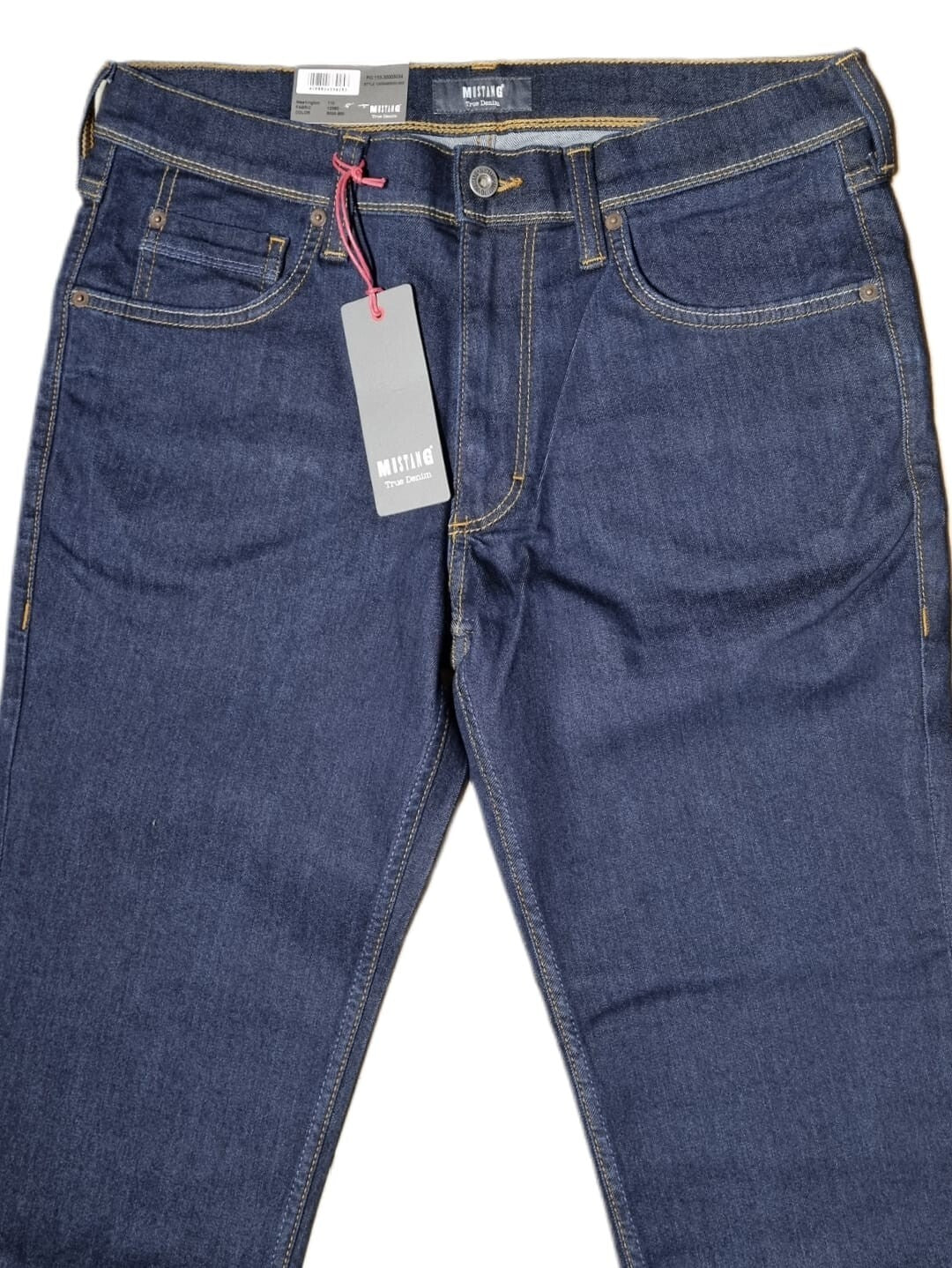 MUSTANG Herren Jeans Washington Slim Medium Slim W34 L30 Dunkelblau BR2E1